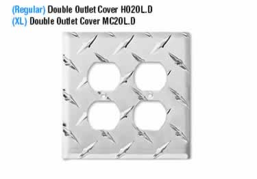 diamond plate switch covers