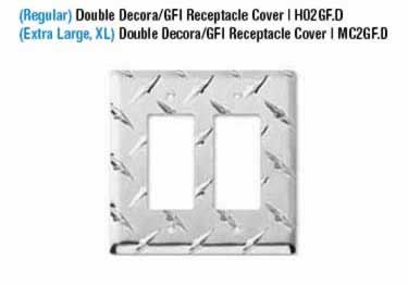 diamond plate switch covers