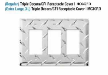 diamond plate switch covers