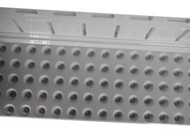 crawl space footing drain board