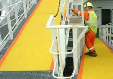 fiberglass walkway