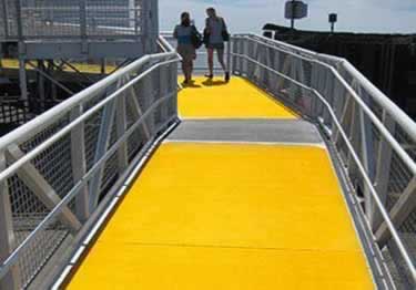 fiberglass walkway