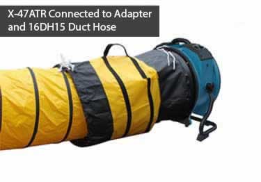 axial fans duct hoses