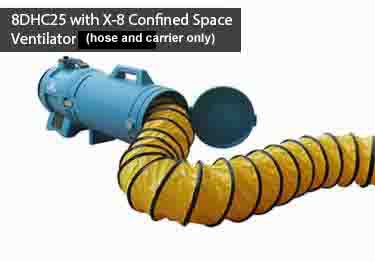 confined space ventilator fan