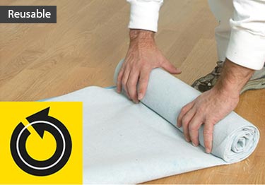 spillproof floor carpet protection film