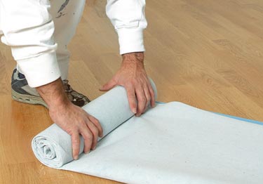 spillproof floor carpet protection film