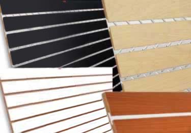 Slatwall Panels - Colored