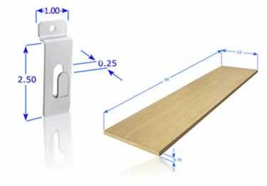 slatwall accessories