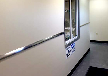 mccue wall guards stainless steel