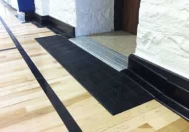 extra thick floor transitions