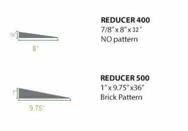 extra thick floor transitions