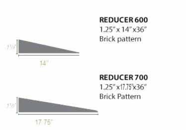 extra thick floor transitions