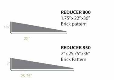 extra thick floor transitions