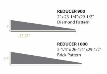extra thick floor transitions