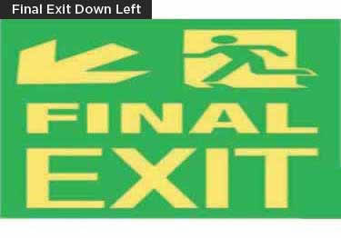 exit signs