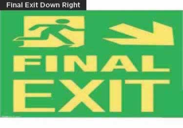 exit signs
