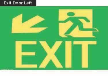 exit signs