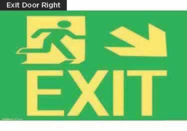 exit signs