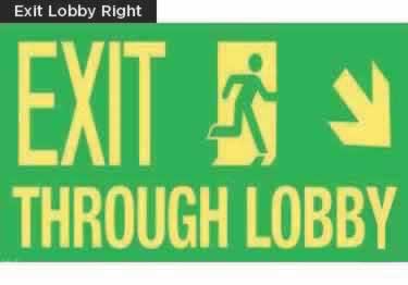 exit signs