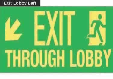 exit signs