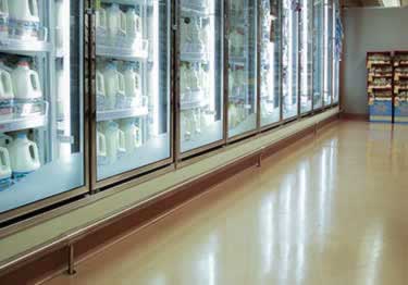 mccue cartstop stainless steel rail