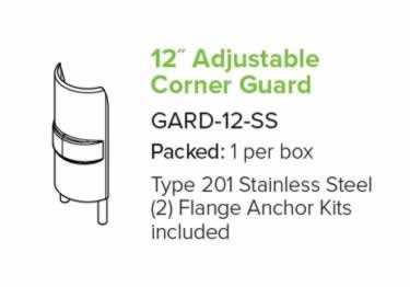 mccue stainless steel corner guards
