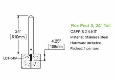 mccue stainless steel post