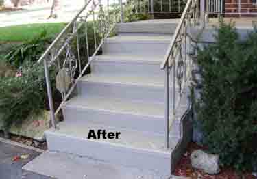 plastic composite stair treads