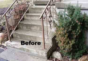 plastic composite stair treads