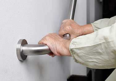 grab bars stainless steel angled