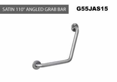 grab bars stainless steel angled