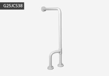 grab bars colored angled folding