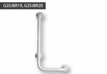 grab bars colored angled folding