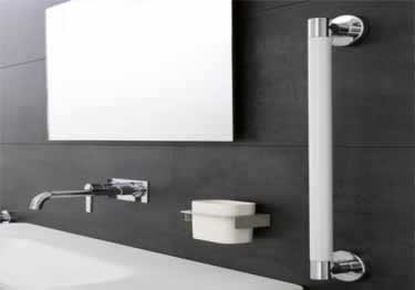 designer stainless grab bars
