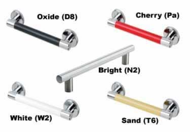 designer stainless grab bars