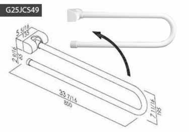 grab bars colored folding