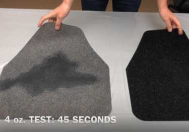urinal mat grip backing