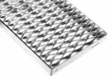 metal safety stair treads grip strut