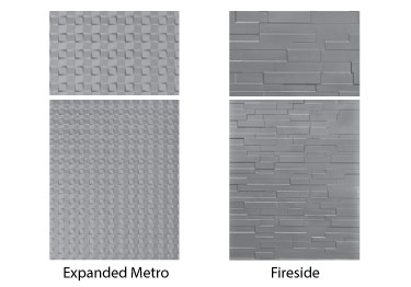 decorative dimensional wall panels