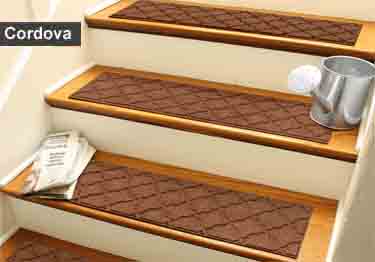 carpeted stair tread cover mats