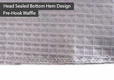 shower curtains hookless