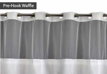 shower curtains hookless
