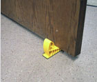 door wedges flip down doorstops