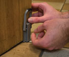 door wedges flip down doorstops