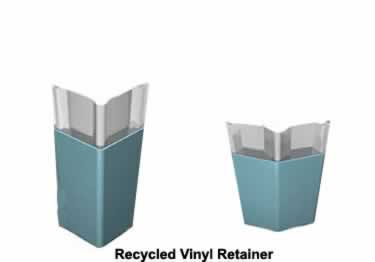 corner guards aluminum retainer