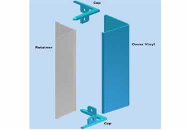corner guards aluminum retainer