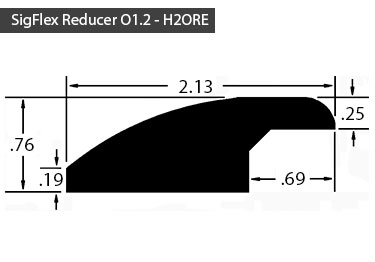 flexible wood grain reducers