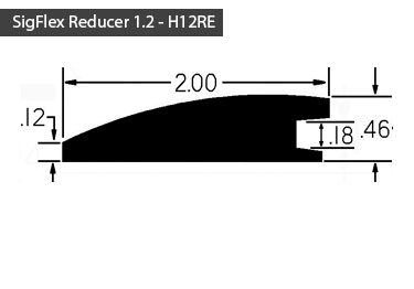 flexible wood grain reducers