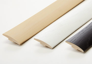 flexible wood grain t moldings
