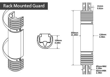 rack and pole guard
